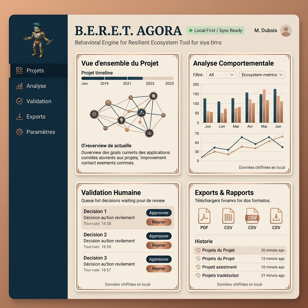 Interface B.E.R.E.T. AGORA