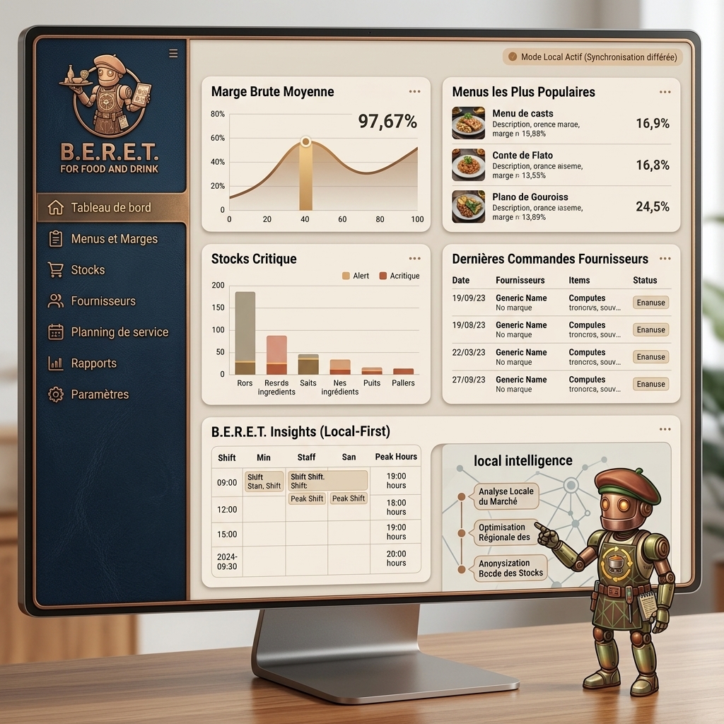 Interface B.E.R.E.T. FOOD & DRINK BUSINESS