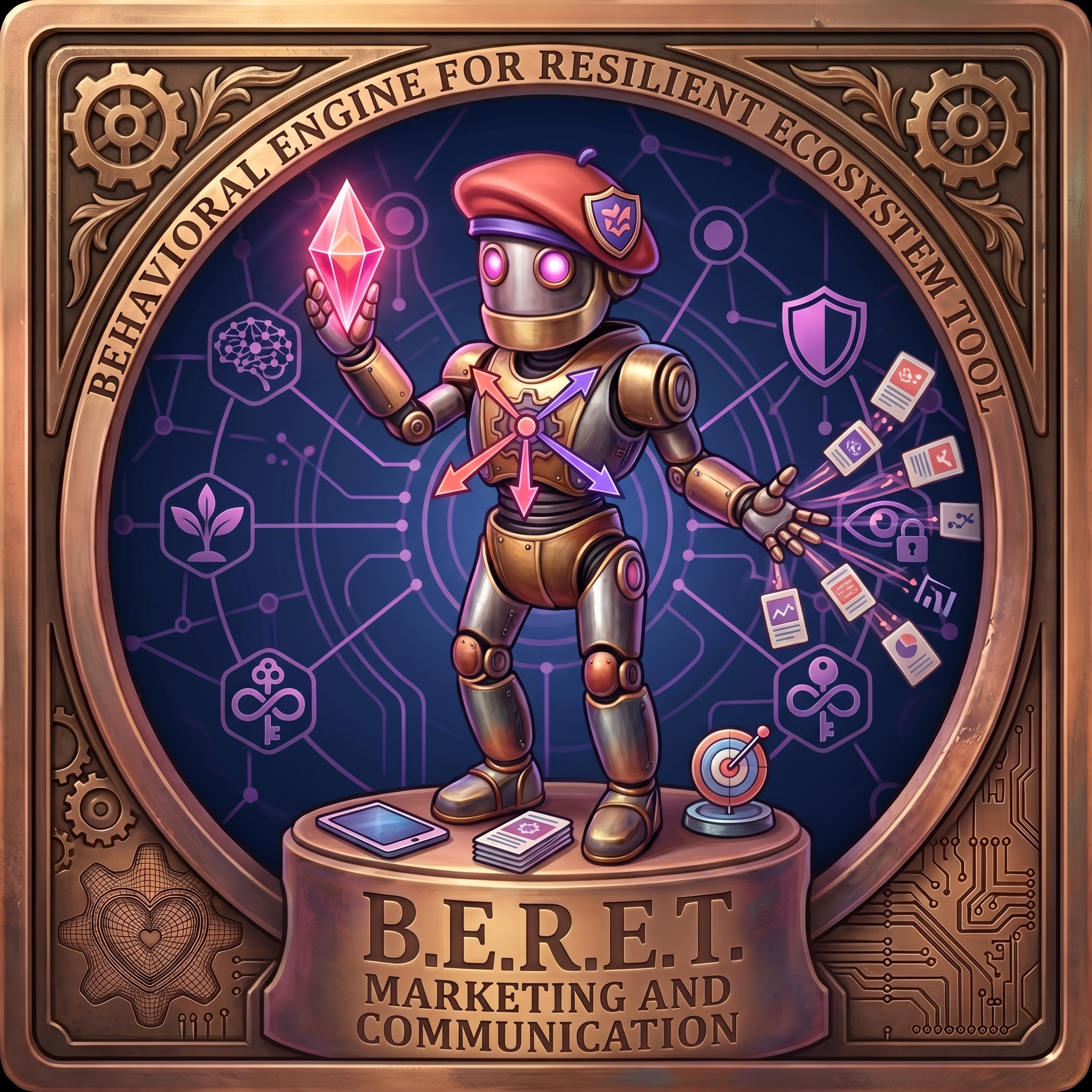 B.E.R.E.T. MARKETING & COMMUNICATION logo
