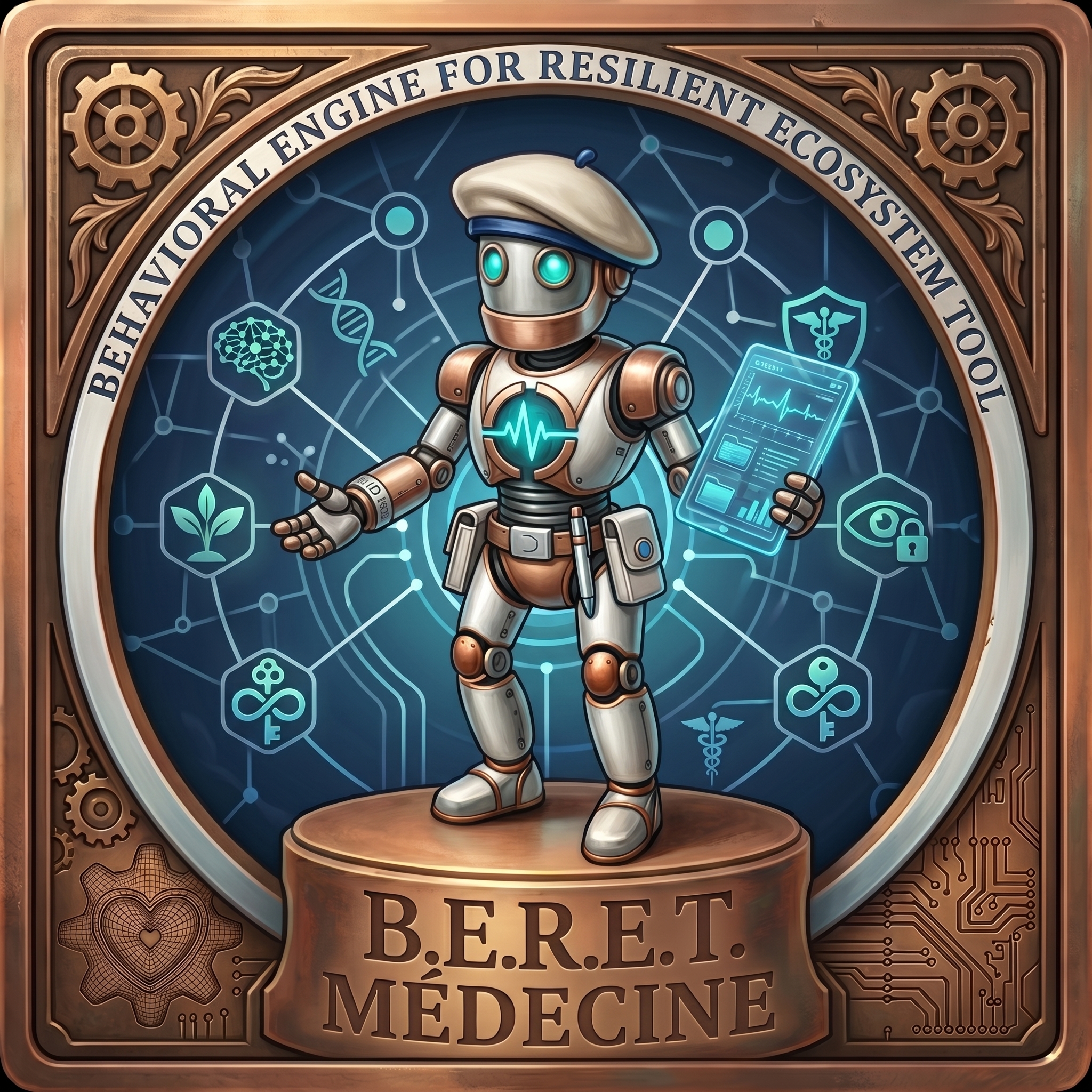 B.E.R.E.T. MÉDECINE logo