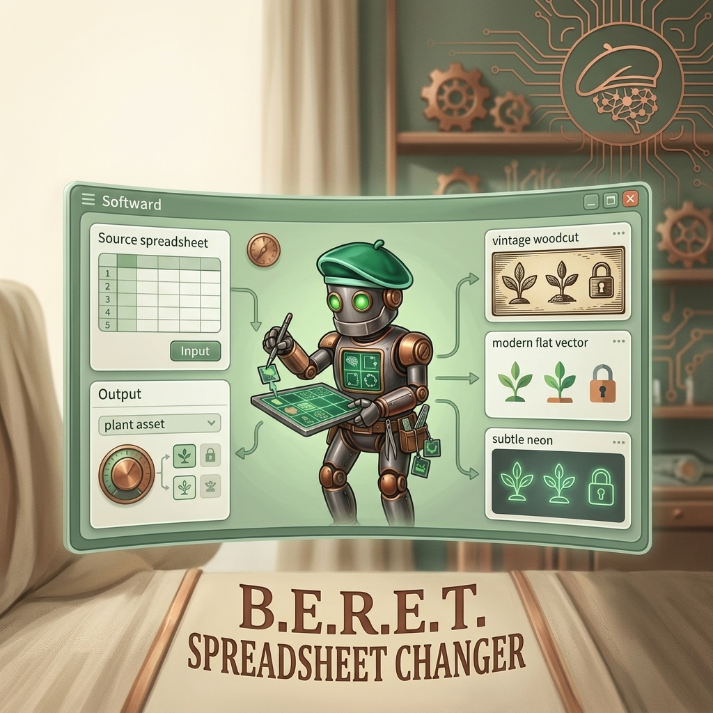 B.E.R.E.T. SPREADSHEET CHANGER